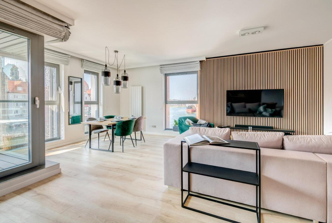 The Black Crane Apartment Gdansk Bagian luar foto
