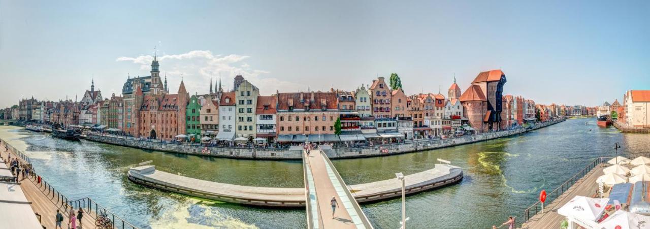 The Black Crane Apartment Gdansk Bagian luar foto