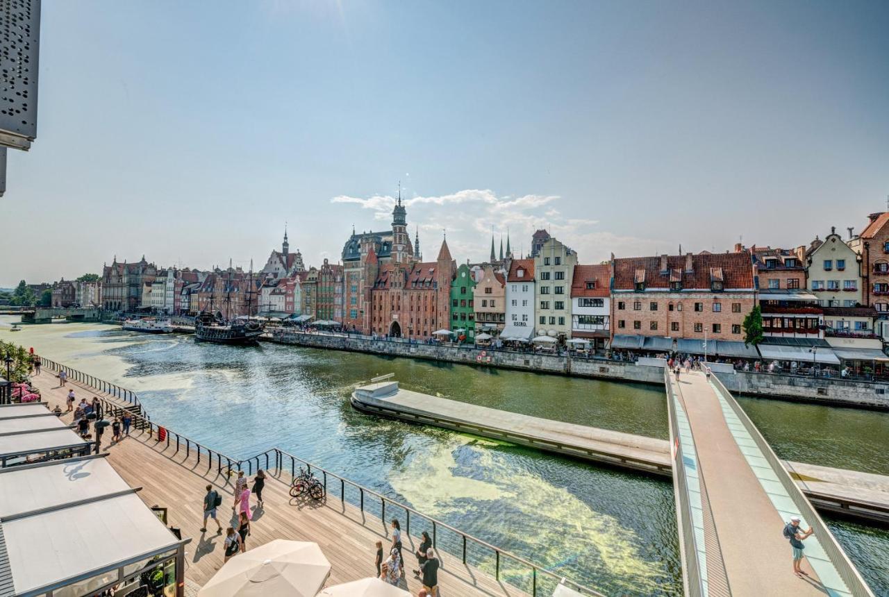 The Black Crane Apartment Gdansk Bagian luar foto