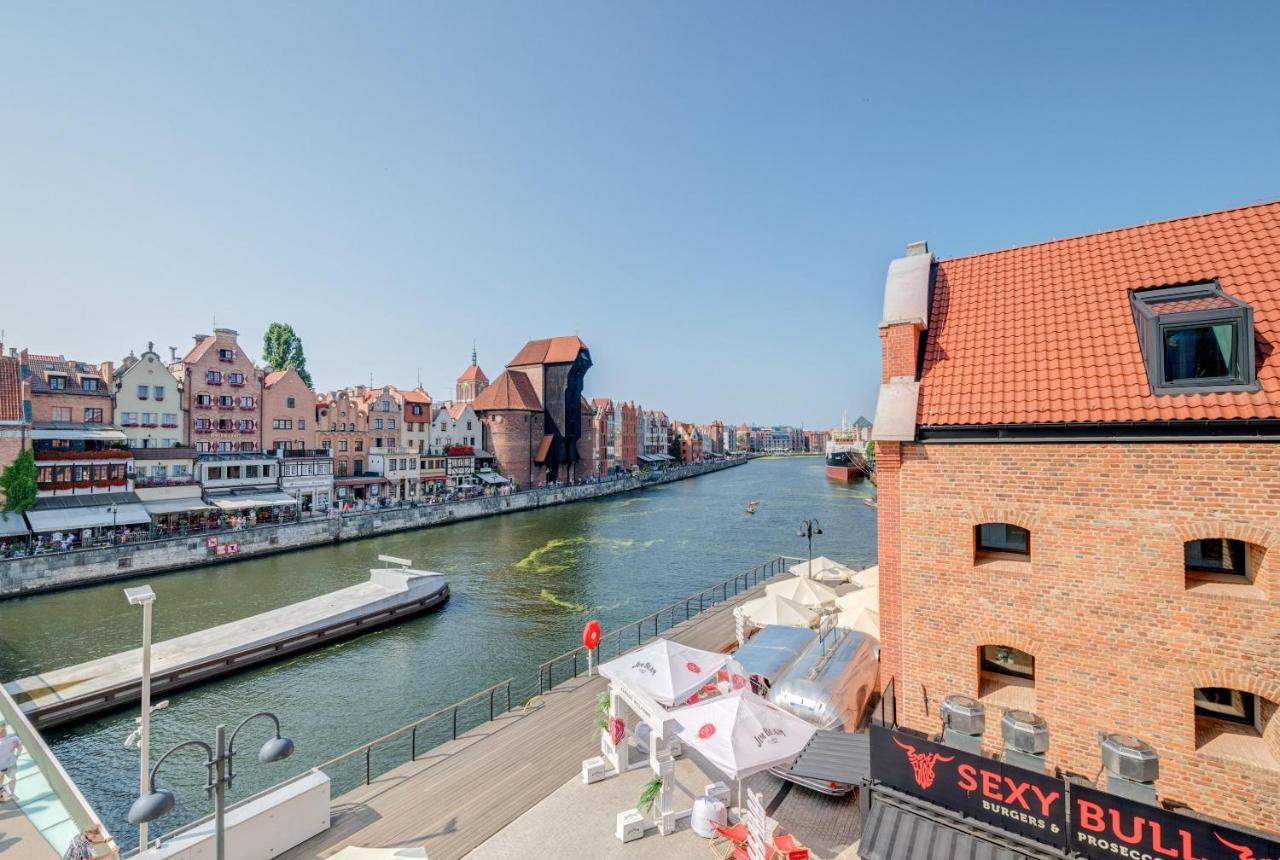 The Black Crane Apartment Gdansk Bagian luar foto
